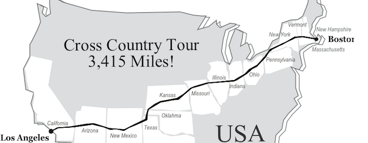 cross country bike routes